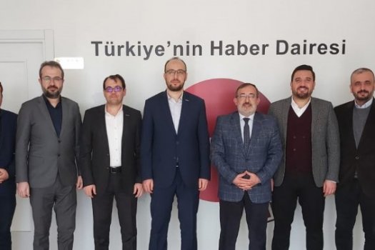 MÜSİAD Başkanı Okka’dan Haber Dairesi'ne ziyaret