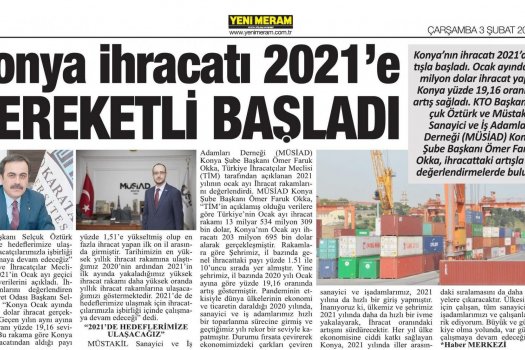 Başkan Okka: 2021’de hedeflerimize ulaşacağız