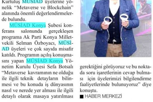 “METAVERSE TAMAMEN MANİPÜLASYONA AÇIK BİR SİSTEM ”