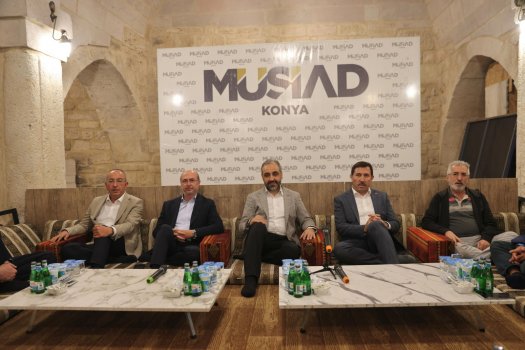 MÜSİAD KONYA BAŞKANLARI AĞIRLADI